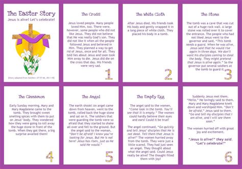 Easter Story Booklet Printable For Kids