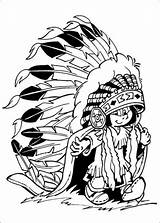 Printable Native American Coloring Pages sketch template
