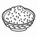 Dibujo De Arroz Sketch Coloring Page sketch template