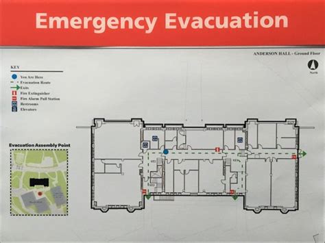 Emergency Evacuation Plan Map