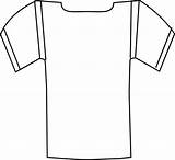 DIY Football T Shirt For Kids sketch template