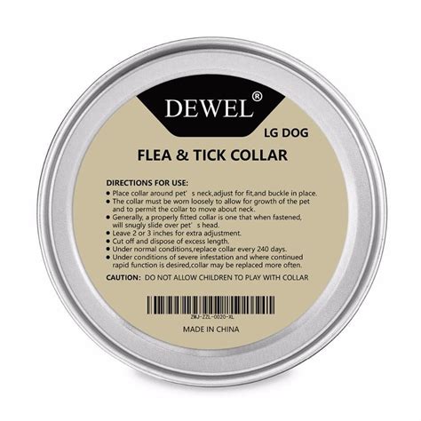 Flea & Tick Prevention Collar for Dogs