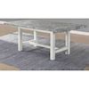 Steve Silver Canova CV500GT Modern Farmhouse Marble Top Dining Table | Dunk & Bright Furniture ...
