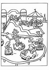 Coloring Page amusement park  Free Printables Img 6536 sketch template