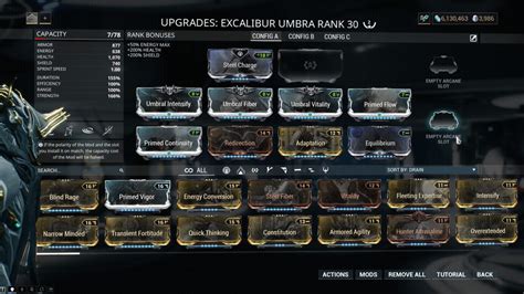 Best Excalibur Builds | Excalibur Umbra Builds | Warframe School