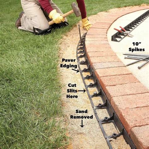 Use Brick Borders for Path Edging (DIY) | Family Handyman