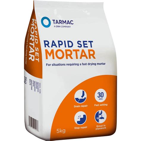 Rapid Set Mortar - 5kg | Homebase