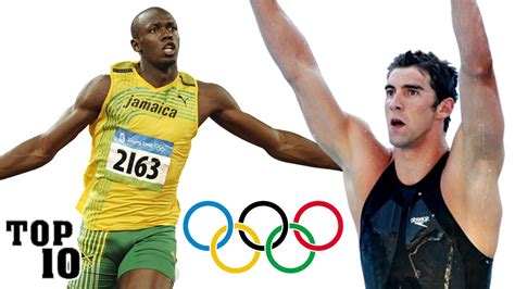 Top 10 Greatest Olympic Athletes of All Time - YouTube