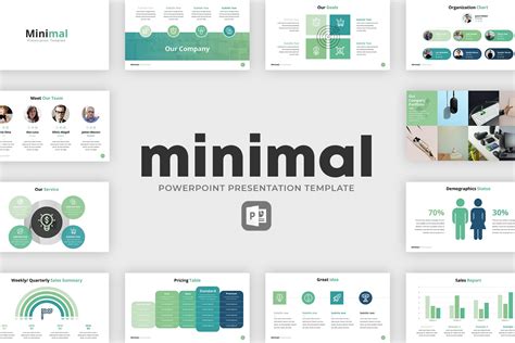 Minimal Powerpoint Template - Design Cuts