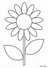 Printable Sunflower Coloring Pages For Kids Cool2bkids Free sketch template