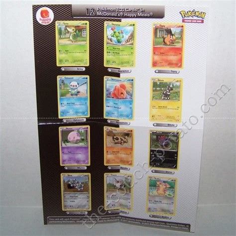 Pokemon Poster TCG Cards McDonalds 2011 6331 | Pokemon tcg cards ...