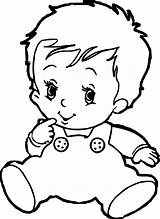 Baby Coloring Pages  Free Download On ClipArtMag sketch template