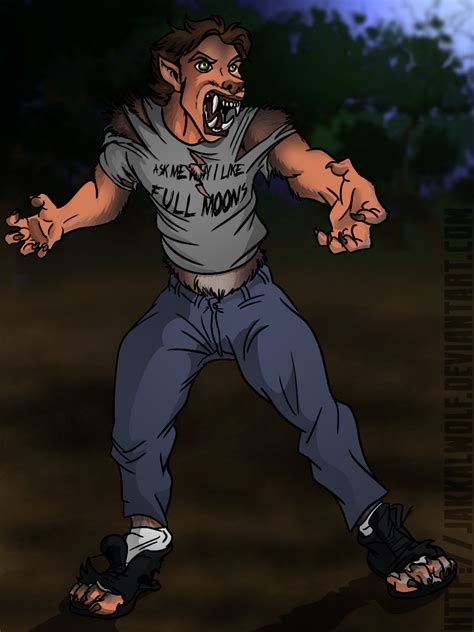Werewolf Transformation for W0lfB0y by Jakkal - Transfur