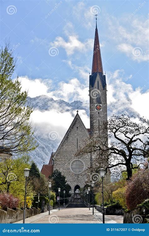 Vaduz Cathedral Royalty Free Stock Photography - Image: 31167207