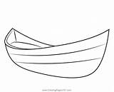 Seaside Boat Coloring Page For Kids sketch template