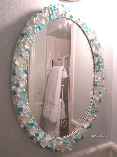 Pin by S Glass Art on Sally J Designs | Beach theme bathroom, Trendy bathroom, Diy furniture couch