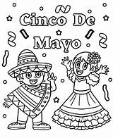 Cinco De Mayo Coloring Pages sketch template