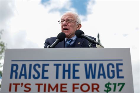 Bernie Sanders introduces his largest minimum wage proposal yet | News ...