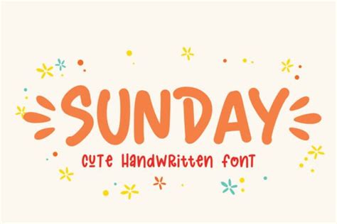 Sunday Font by Mozatype · Creative Fabrica