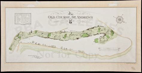 300: The Old Course, St. Andrews by A. Mackenzie, map : Lot 300