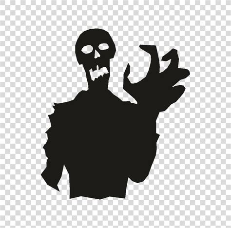 Ghoul Silhouette Halloween Clip Art, Ghoul PNG