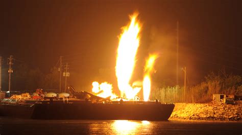 3 Badly Hurt in Ala. Fuel Barge Explosions – NBC Bay Area