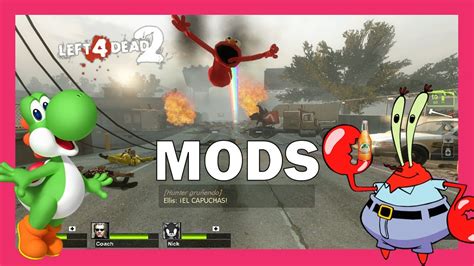 LOS MEJORES MODS PARA LEFT 4 DEAD 2 - MI LISTA DE FAVORITOS EN L4D2 - YouTube