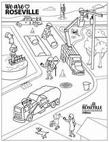 My Neighborhood Coloring Pages Coloring sketch template