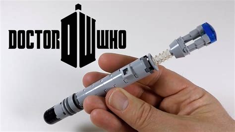 How to Make a LEGO Sonic Screwdriver - 10th Doctor David Tennant - YouTube