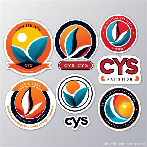 CYS Rounded Logo Design | Stable Diffusion 在线