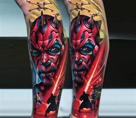 Darth Maul tattoo by A D Pancho | Post 27966