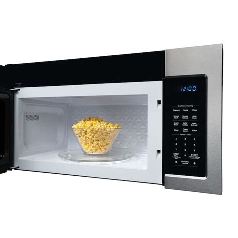 Hisense 1.7-cu ft 1000-Watt Over-the-Range Microwave with Sensor ...