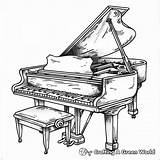 Piano Coloring Pages  Free & Printable sketch template