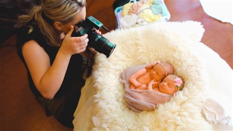 Photoshoot with ADORABLE IDENTICAL TWINS, newborn twins photography - YouTube