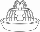 Fountain coloring page  Free Printable Coloring Pages sketch template