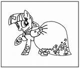 Pretty Twilight Sparkle Coloring Page  Free Printable Pages sketch template