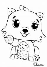 Hatchimals Kittycan Coloring Pages bubakids Coloring  sketch template