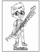 34 Professions Coloring Pages For Kids  Printablesof sketch template