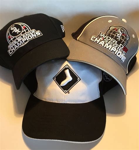 3 Chicago White Sox 2005 World Series Hat Cap Champions Champs MLB Baseball Old #ChicagoWhiteSox ...