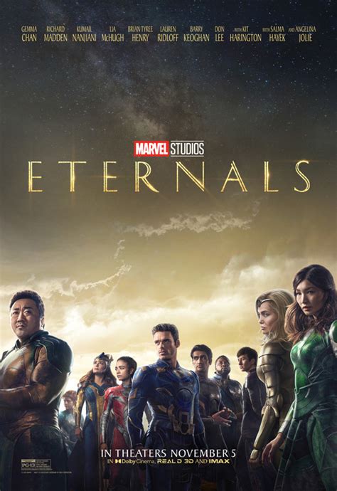 Eternals Movie Poster (#19 of 23) - IMP Awards