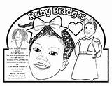 Ruby Bridges Song & Coloring Page By Miss Campillo  TPT sketch template