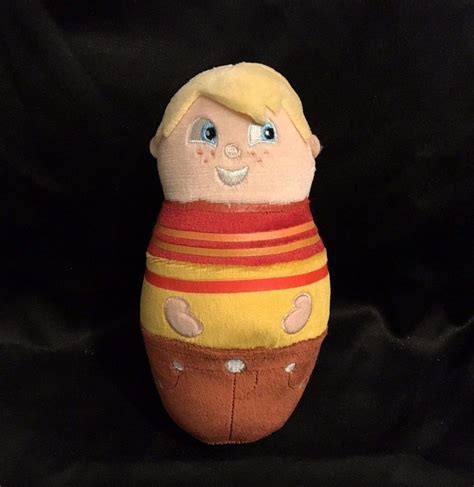 Disney Higglytown Heroes Eubie Plush 7" Stuffed Bowling Pin Blonde Boy | #1862578400