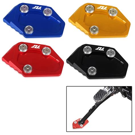 Motorcycle Accessories Adjustable Side Stand Enlarge For YAMAHA YZF R3 YZF R3 R25 R 25 2015 2016 ...