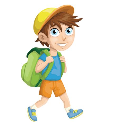 Download Back To School Kids Png Image Student Cartoon Png Image With | Images and Photos finder
