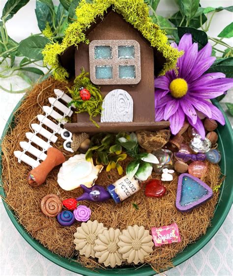 Fairy House Kit Fairy Garden Kit Fairy Garden Accessories - Etsy