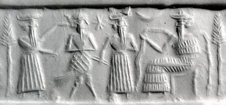 Enki, King Anu’s Eldest Son, Headed 1st Group of 50 to Arrive on Earth Colony, God of Waters ...