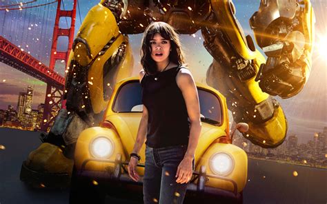 Download wallpapers 4k, Charlie Watson, Bumblebee Movie, poster, 2018 movie, Bumblebee, Hailee ...