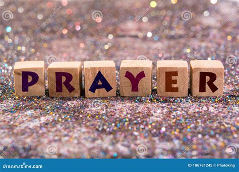 Prayer word stock image. Image of decor, prayer, golden - 106781245