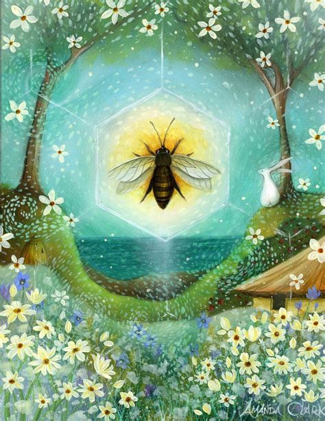 Summer Solstice. Art print by Amanda Clark.