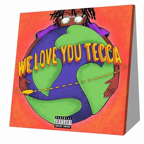 Buy Lil Tecca Poster We Love You Tecca Album Cover Poster Music Posters (Unframe 12x12inch ...